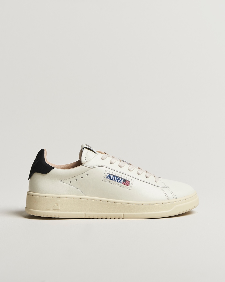 Heren | | Autry | Dallas Low Leather Sneaker Marshmallow/Black