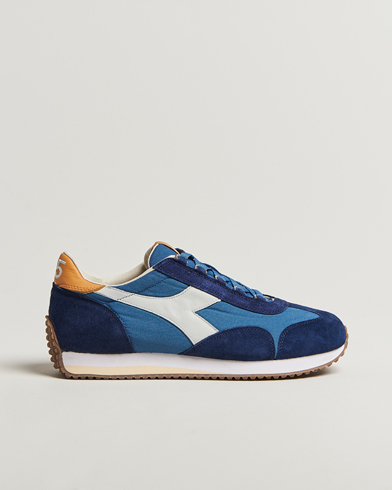 Heren | | Diadora | Equipe Canvas Running Sneaker Blue