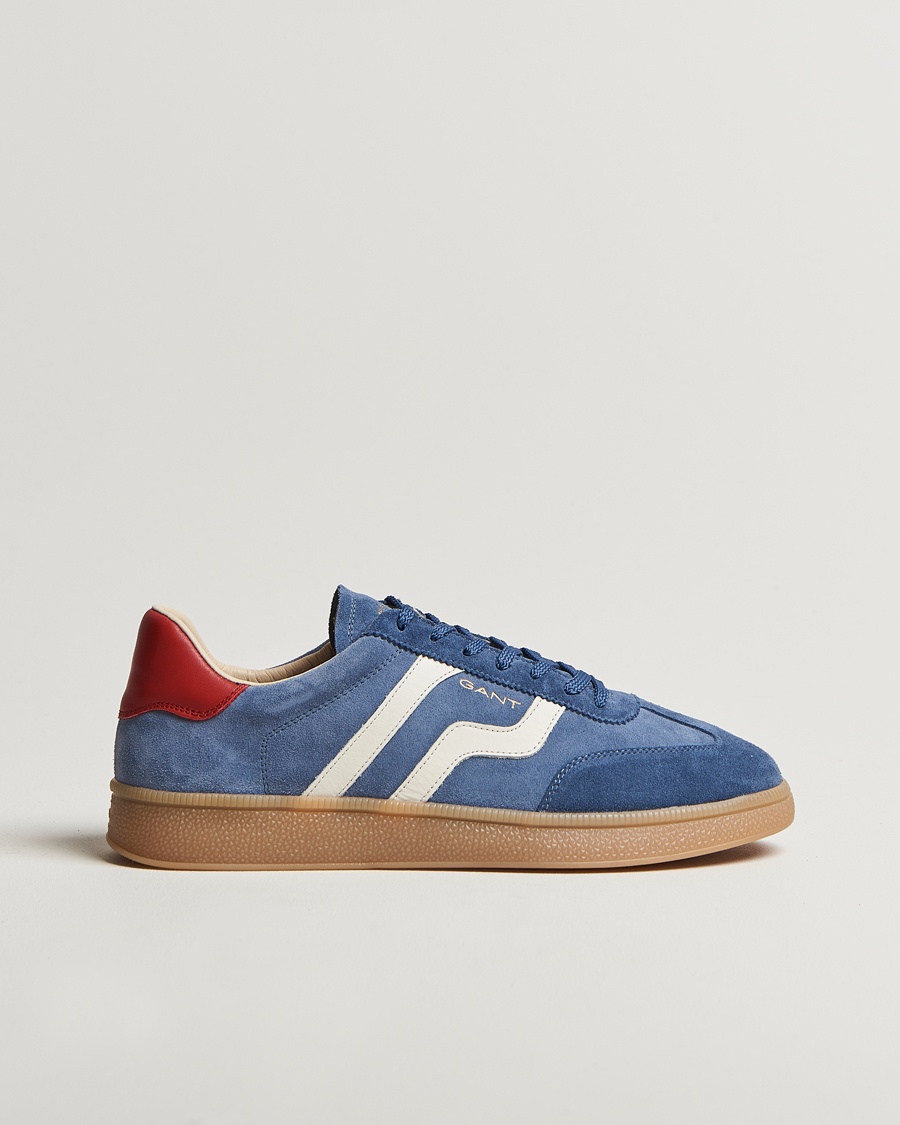 Heren | Lage sneakers | GANT | Cuzmo Suede Sneaker Blue