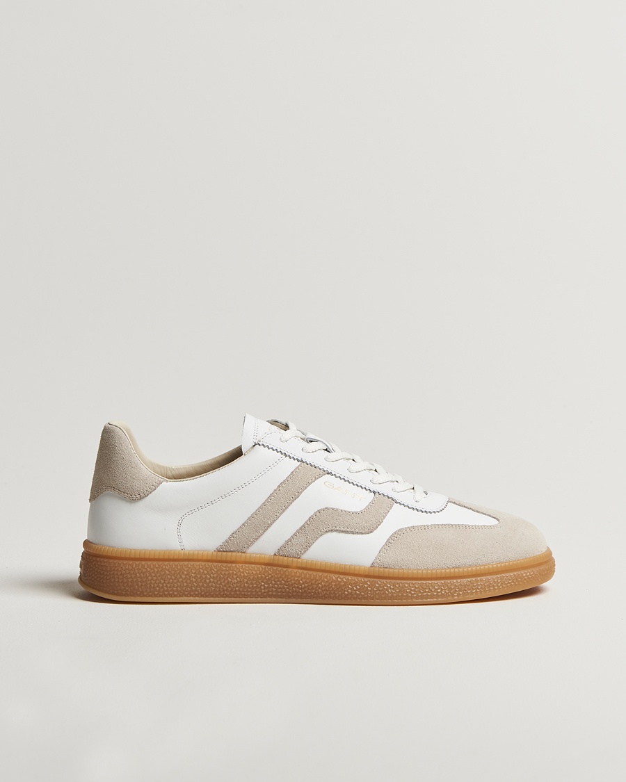 Heren | Lage sneakers | GANT | Cuzmo Sneaker White/Beige