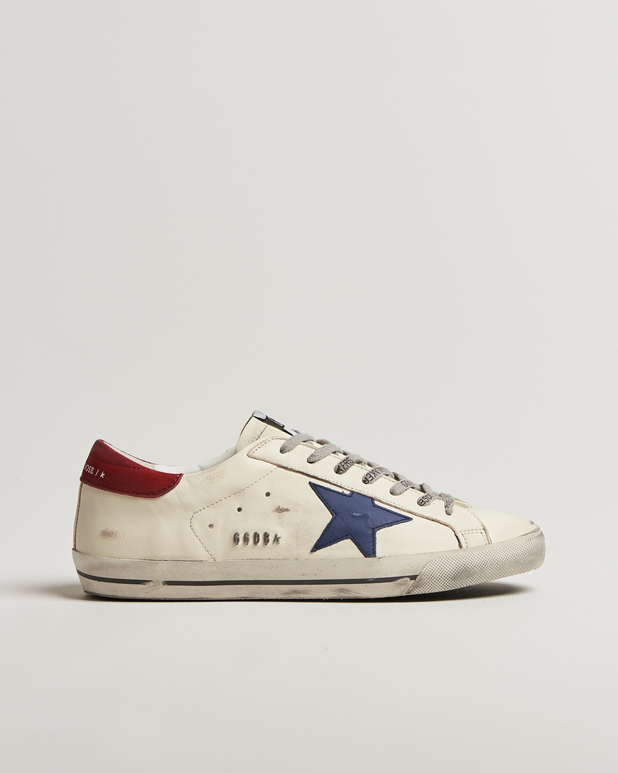 Heren | Lage sneakers | Golden Goose | Super-Star Sneakers White/Blue