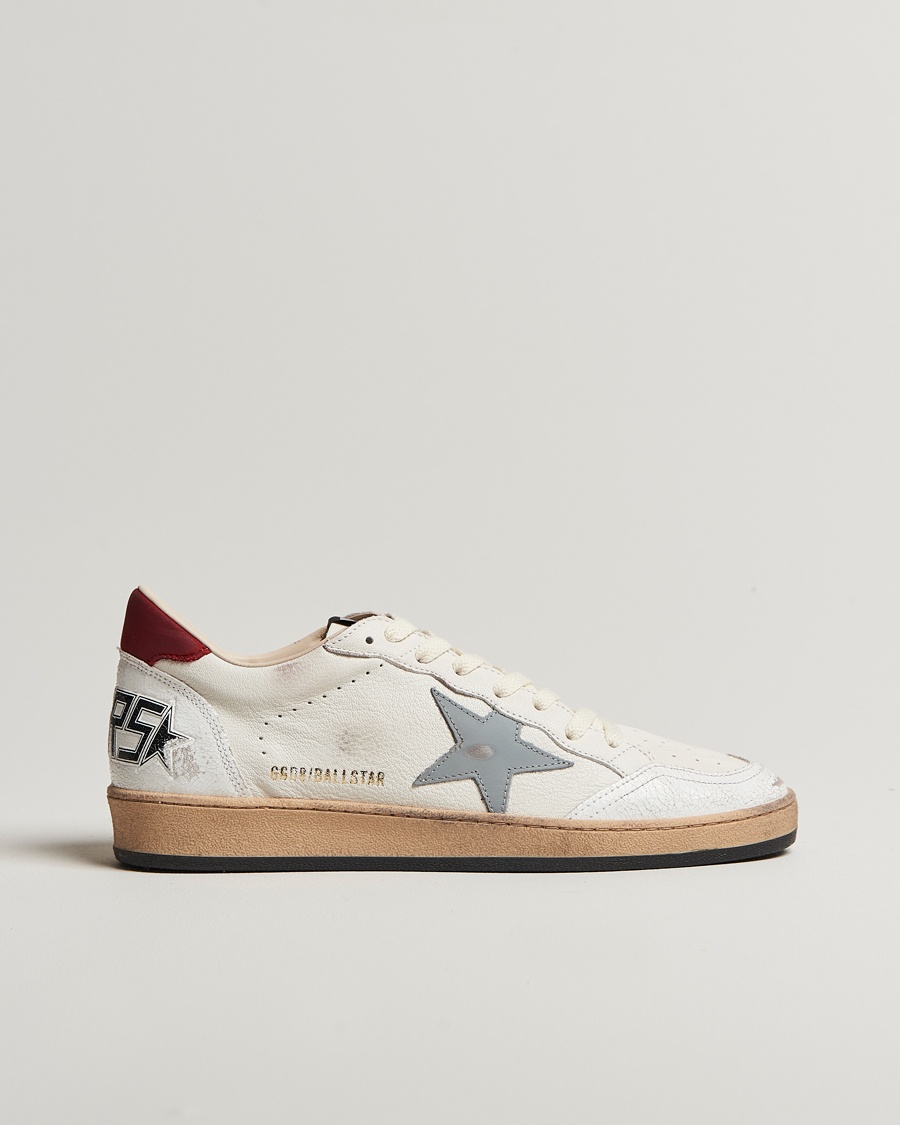 Heren | Lage sneakers | Golden Goose | Ball Star Sneakers White/Grey