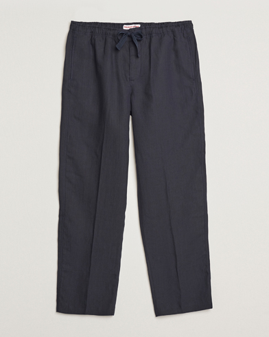  Alex Linen Trousers Night Iris