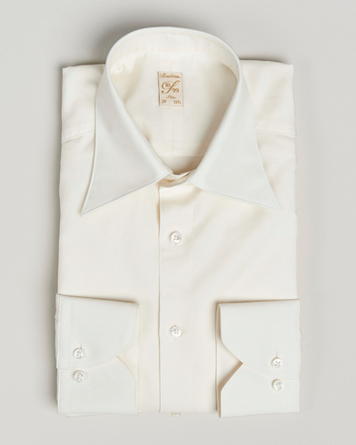  1899 Slimline Cotton/Linen/Silk Shirt White