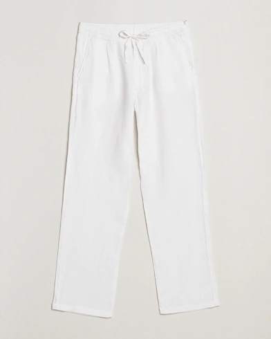  Loose Linen Pants Bright White