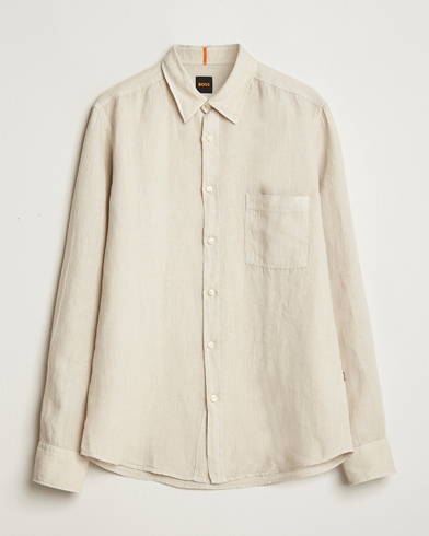  Relegant Linen Shirt Light Beige