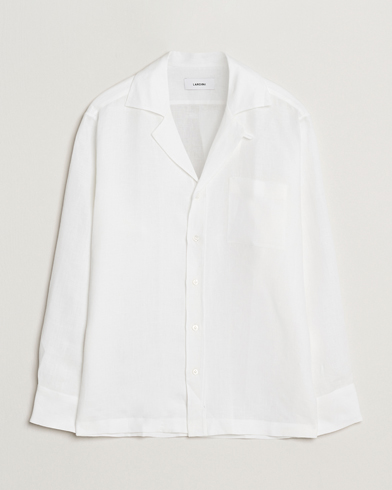  Paul Linen Resort Shirt White