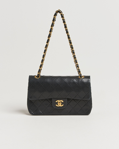 Heren | | Chanel Pre-Owned | Classic Double Flap Small Lambskin Black