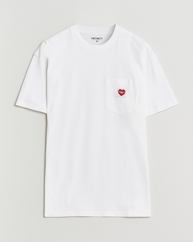 Carhartt WIP Pocket Heart T-Shirt White – Wit