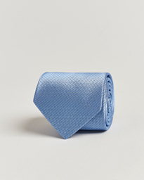  Jacquard Silk Tie Light Blue