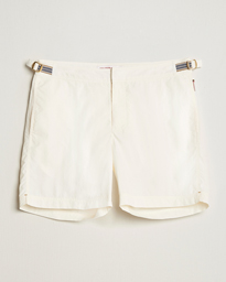  Bulldog Ribbon Tape Trim Swimshorts White Sand