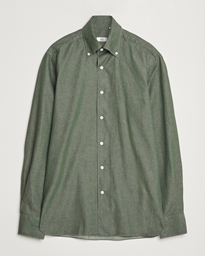  Button Down Denim Shirt Sage Green