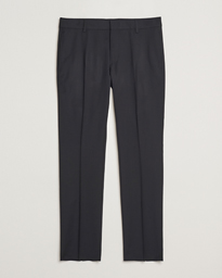  Slim Wool Trousers Black