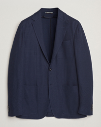  Structured Jersey Blazer Navy