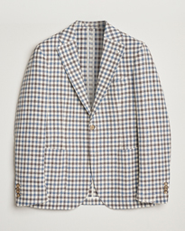  Jack Regular Fit Checked Blazer Blue/Brown