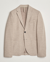  Loro Piana Hopsack Wool/Silk/Linen Blazer Oat