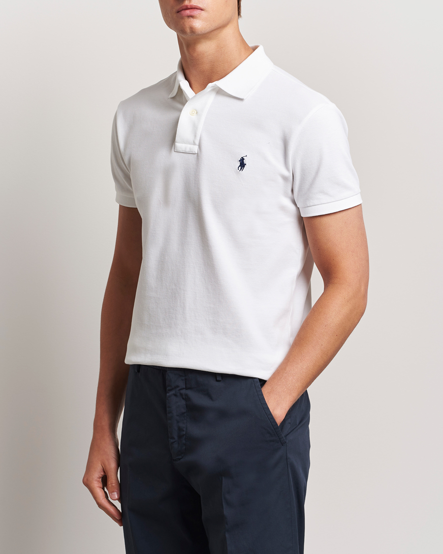 Polo Ralph Lauren Slim Fit Polo White Man CareOfCarl