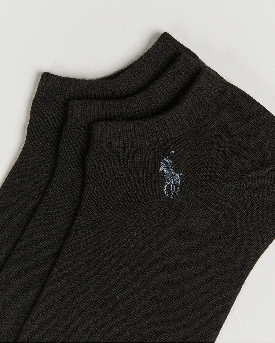 Heren | Wardrobe basics | Polo Ralph Lauren | 3-Pack Ghost Sock Black