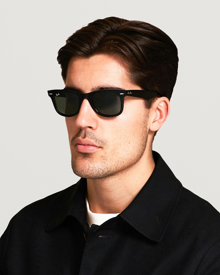 Ray ban original sale wayfarer black polarized