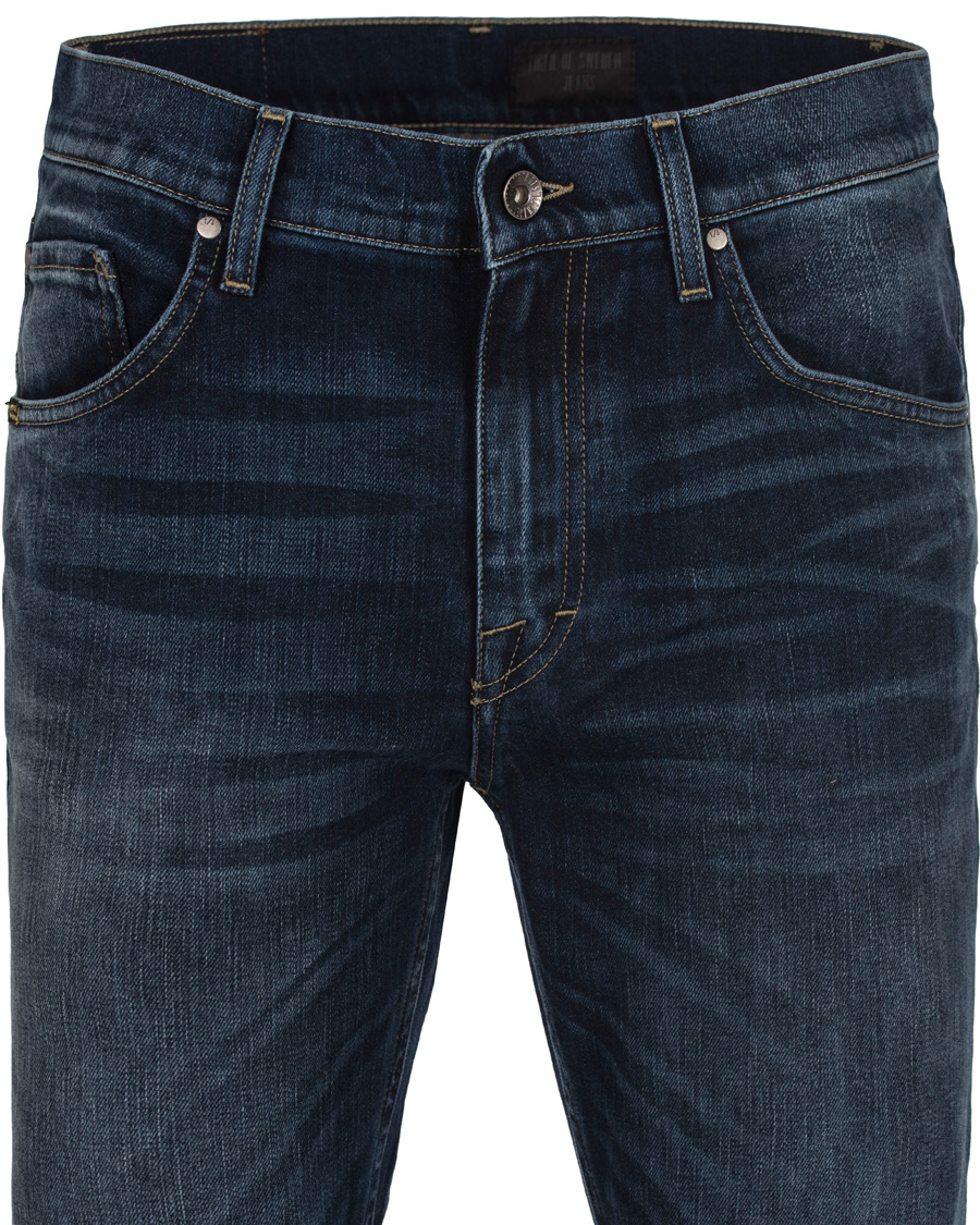 Heren | Jeans | Tiger of Sweden Jeans | Sharp Bang Jeans Washed Blue