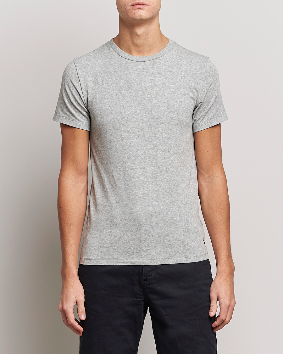 Heren |  | Polo Ralph Lauren | 2-Pack Cotton Stretch T-Shirt Andover Heather