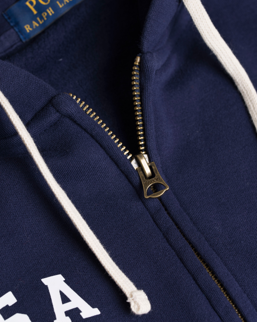 Heren | Truien | Polo Ralph Lauren | USA Full Zip Hoodie French Navy