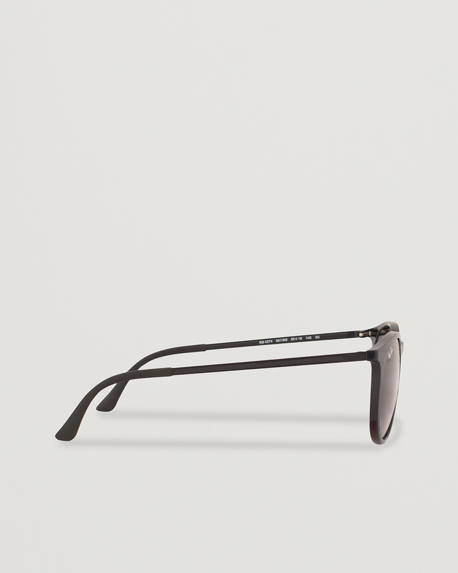 Heren | Ray-Ban 0RB4274 Round Sunglasses Black | Ray-Ban | 0RB4274 Round Sunglasses Black