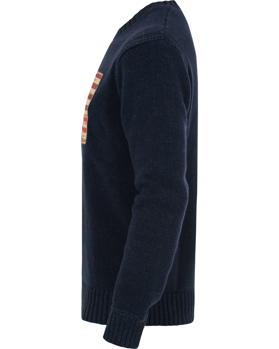 Heren | Truien | Polo Ralph Lauren | Flag Cotton Crew Neck Summer Navy