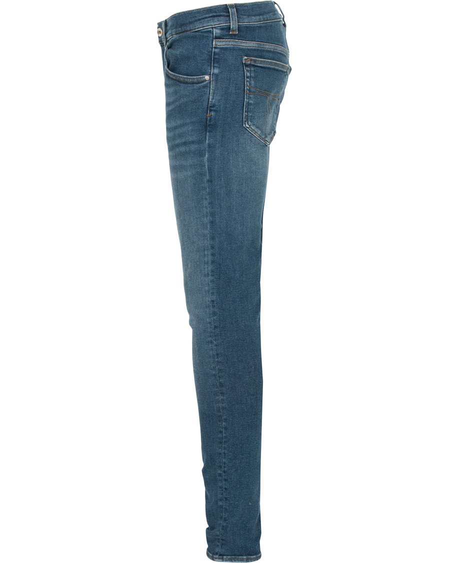 Heren | Jeans | Tiger of Sweden Jeans | Slim Bare Jeans Mid Blue