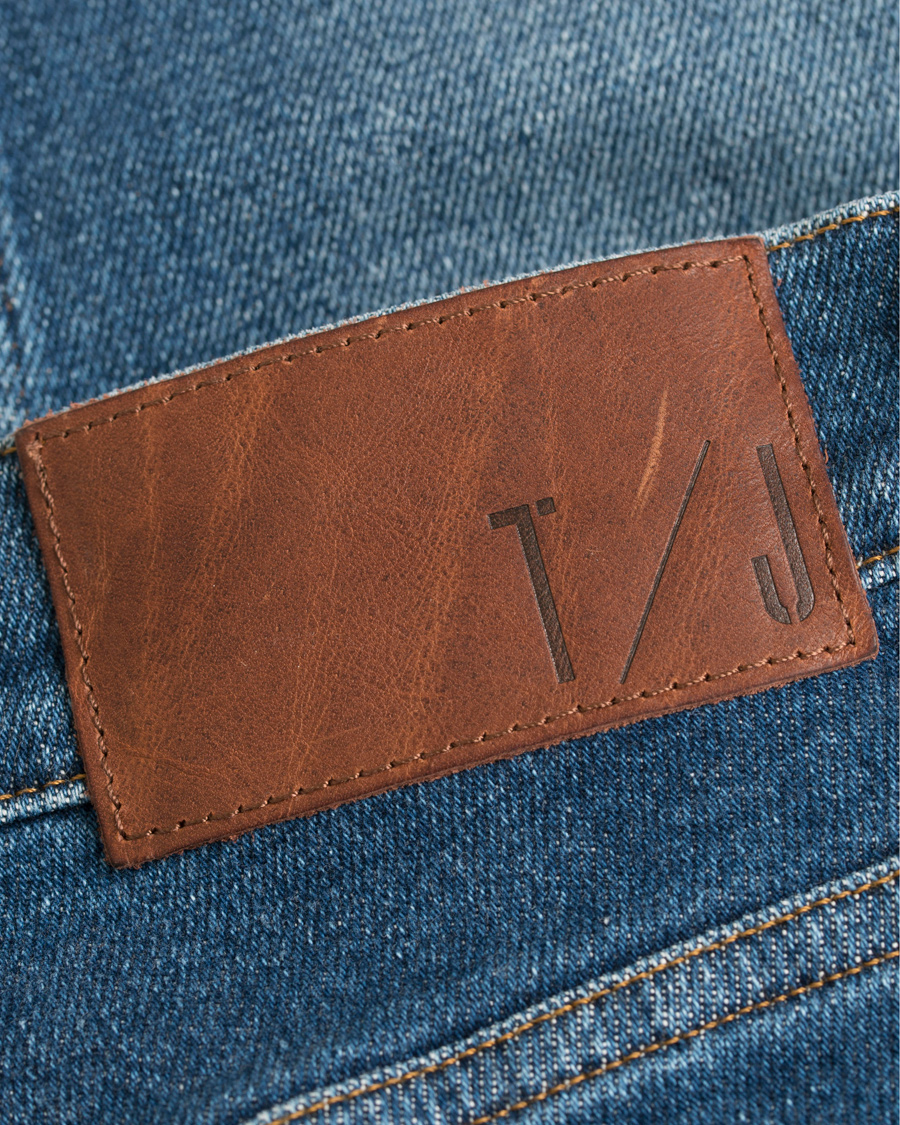 Heren | Jeans | Tiger of Sweden Jeans | Slim Bare Jeans Mid Blue