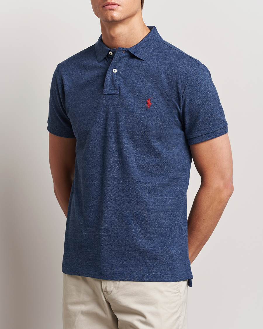 Heren |  | Polo Ralph Lauren | Custom Slim Fit Polo Classic Royal Heather