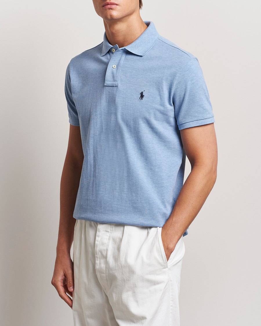 Heren |  | Polo Ralph Lauren | Custom Slim Fit Polo Isle Heather