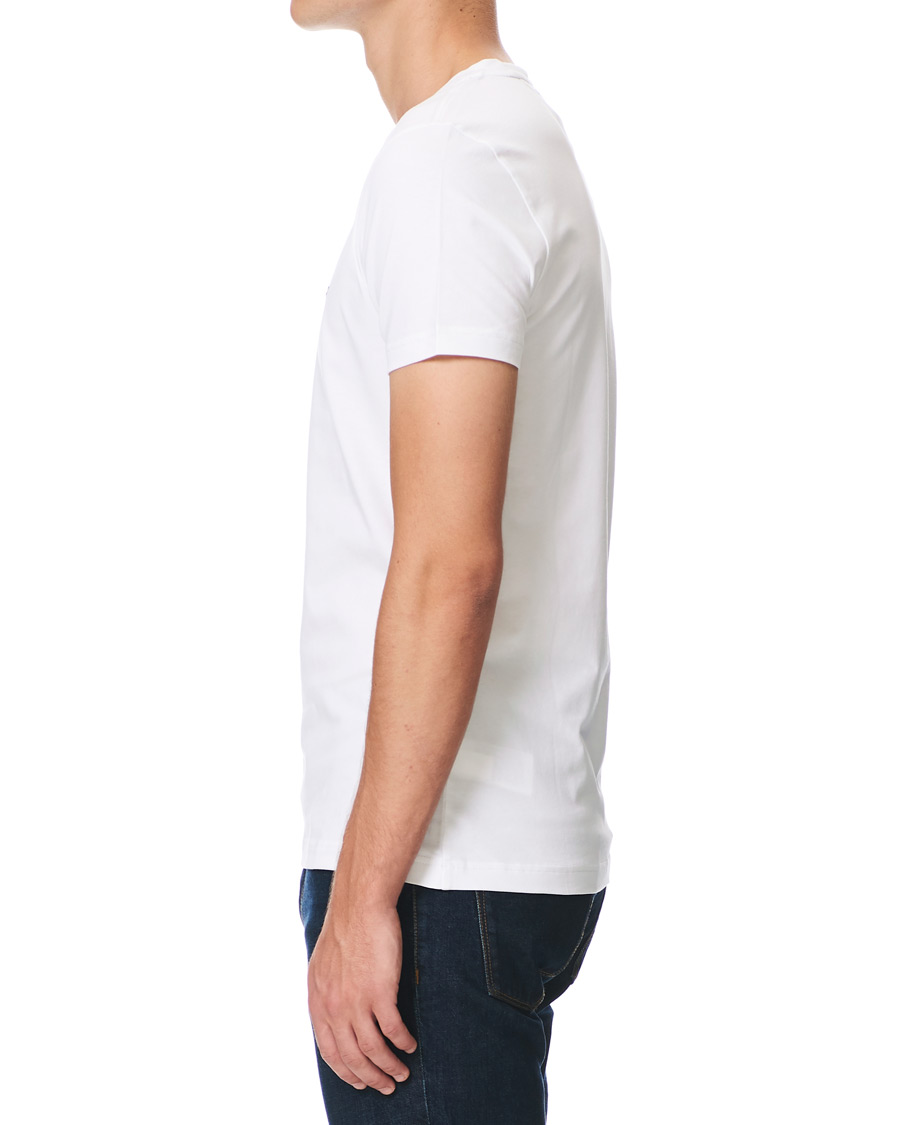 Heren | T-shirts | Tommy Hilfiger | Slim Fit Stretch V-Neck Tee Bright White