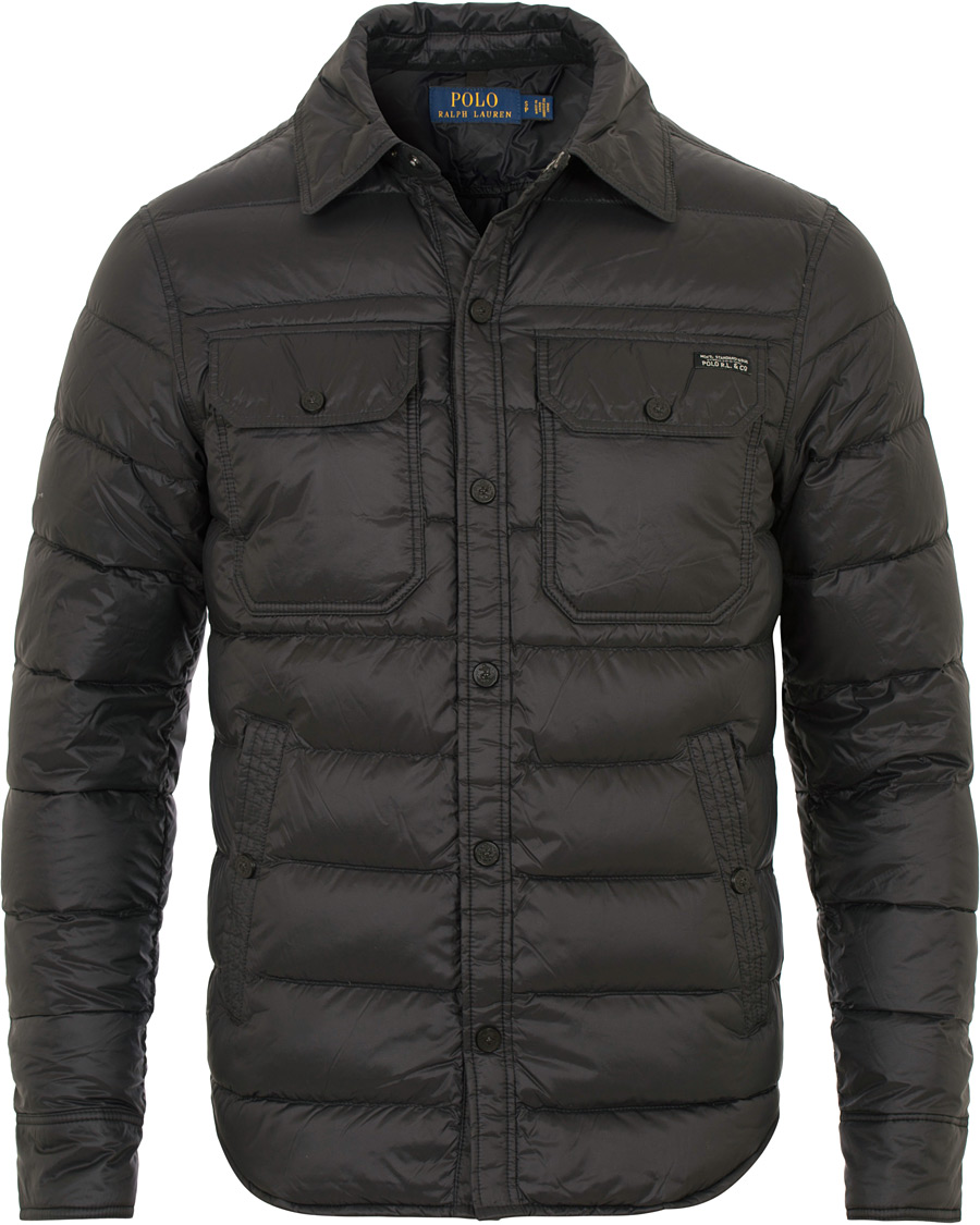 Heren | Jassen | Polo Ralph Lauren | Quilted Shirt Jacket Black