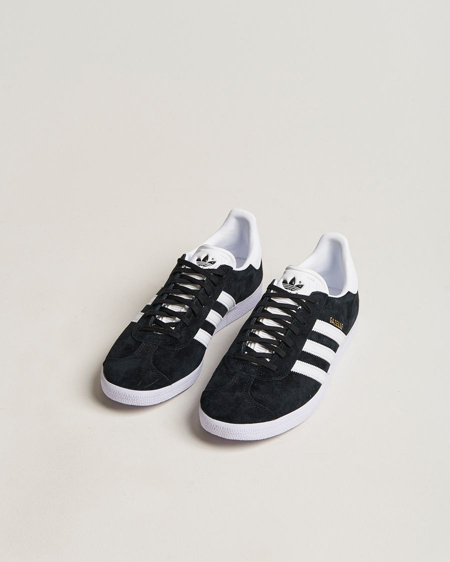 Heren |  | adidas Originals | Gazelle Sneaker Black Nubuck