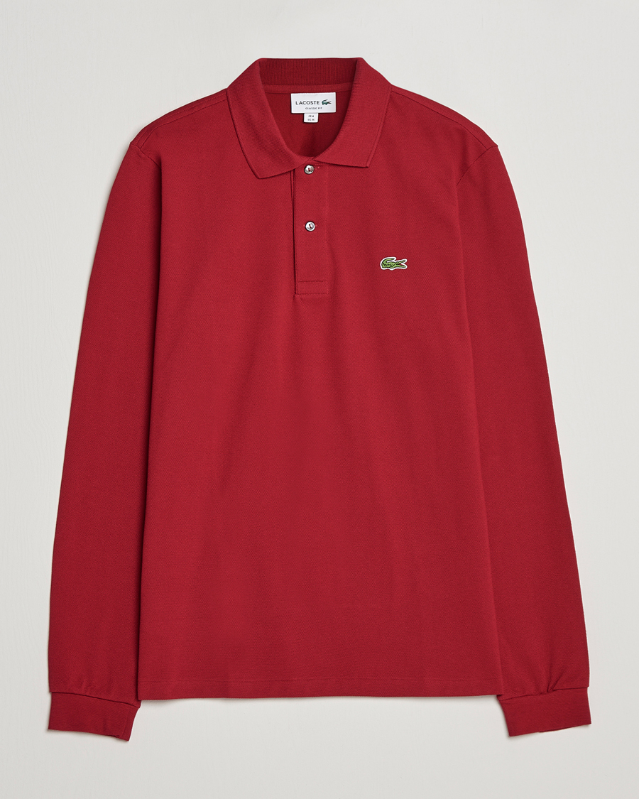 Lacoste longsleeve polo discount heren