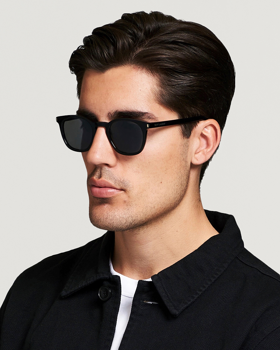 Saint laurent classic sl 28 hot sale slim sunglasses