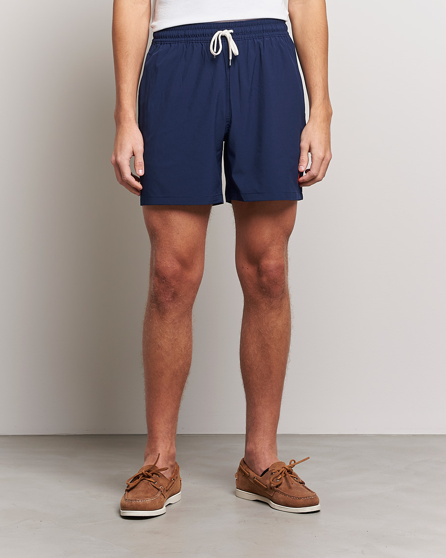 Heren | Zwembroek | Polo Ralph Lauren | Traveler Boxer Swimshorts Newport Navy