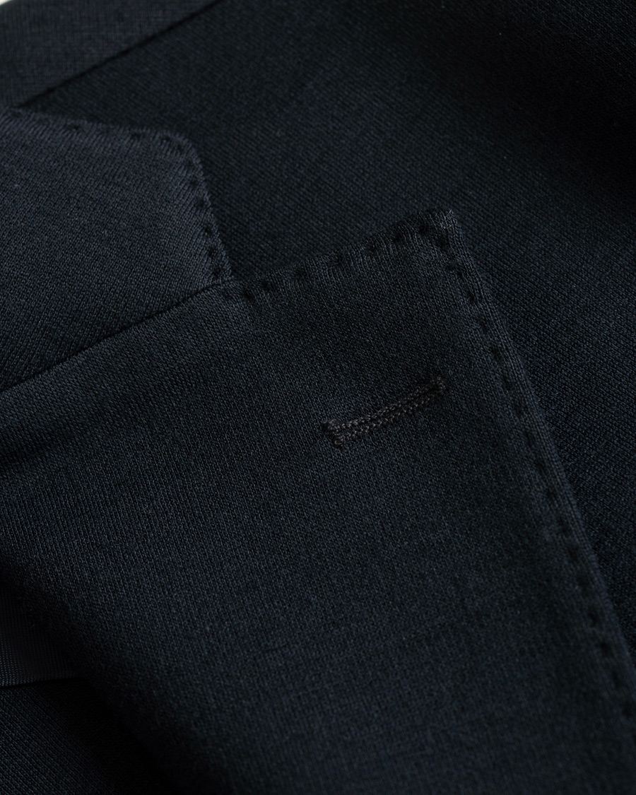 Heren | Blazers | Stenströms | Jersey Patch Pocket Blazer Navy