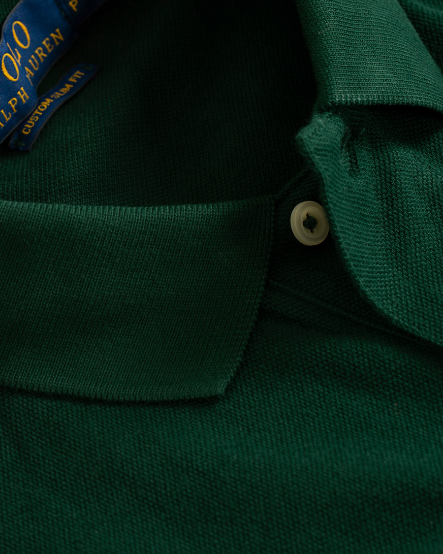 Heren | Polo's | Polo Ralph Lauren | Custom Slim Fit Crest Polo College Green