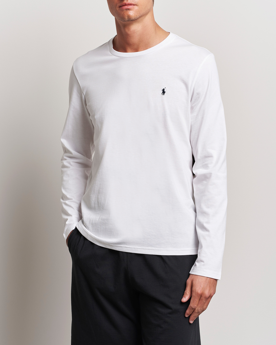 Heren |  | Polo Ralph Lauren | Liquid Cotton Long Sleeve Crew Neck Tee White