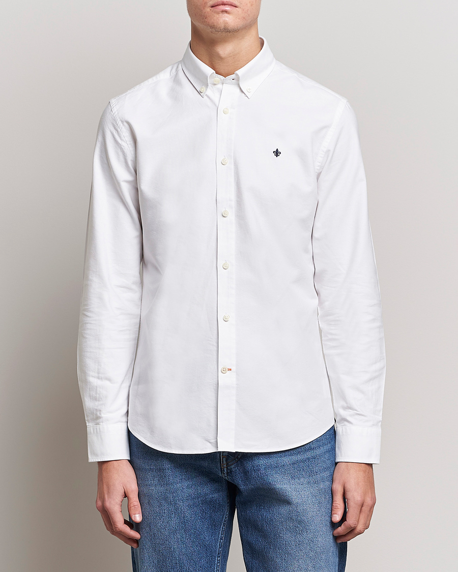 Heren |  | Morris | Douglas Oxford Shirt White