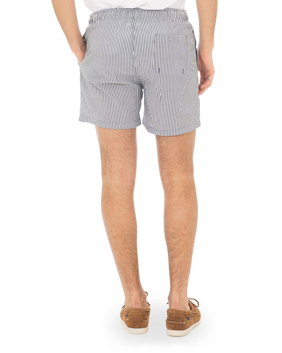 Heren | Zwembroek | GANT | Seersucker Swim Shorts Persian Blue