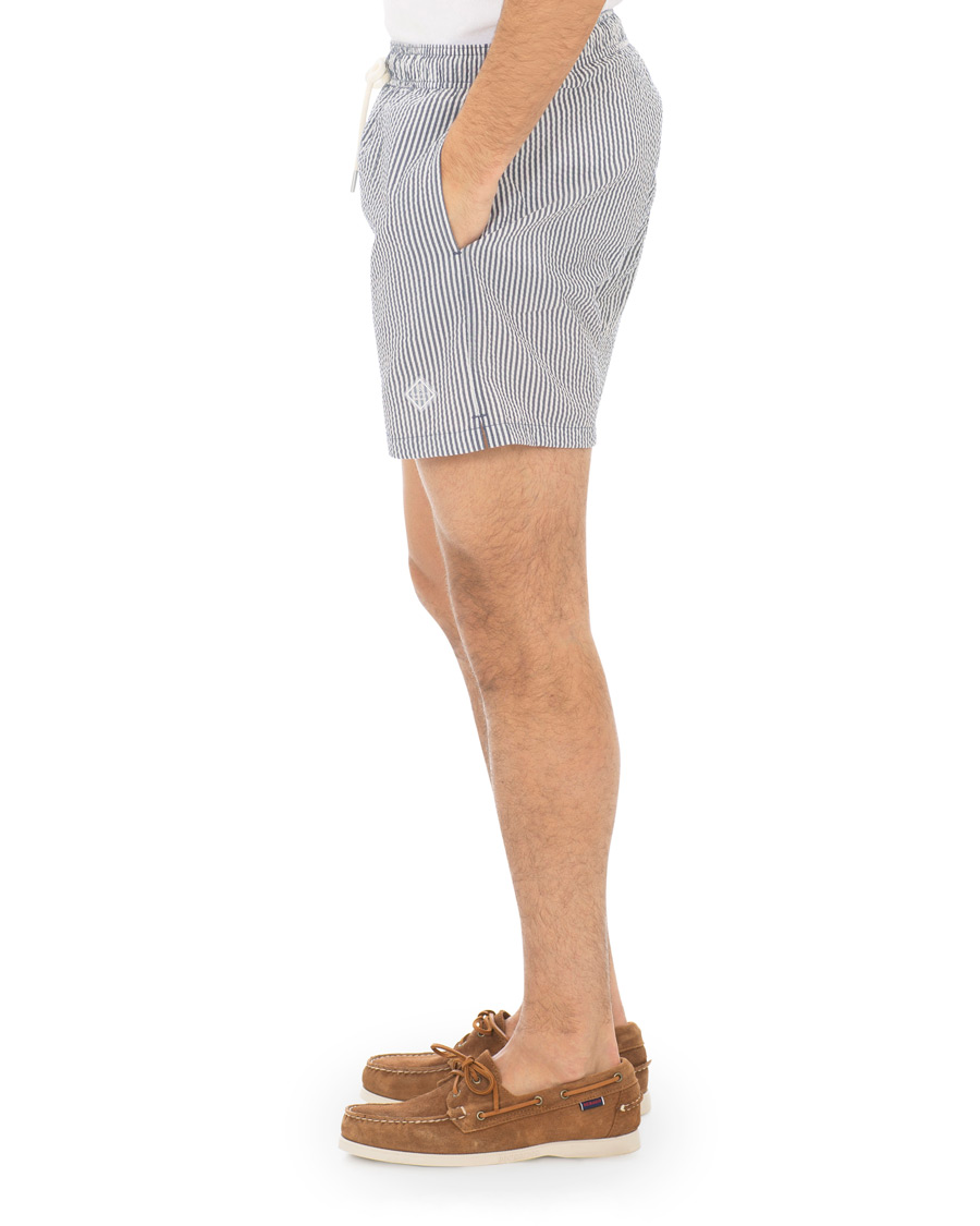 Heren | Zwembroek | GANT | Seersucker Swim Shorts Persian Blue