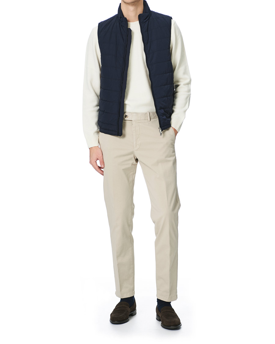 Heren | Broeken | Oscar Jacobson | Danwick Side Adjusters Chino Beige