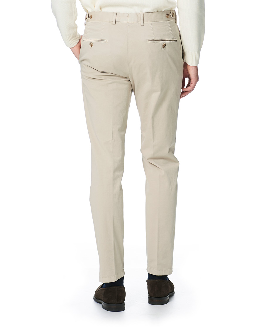 Heren | Broeken | Oscar Jacobson | Danwick Side Adjusters Chino Beige