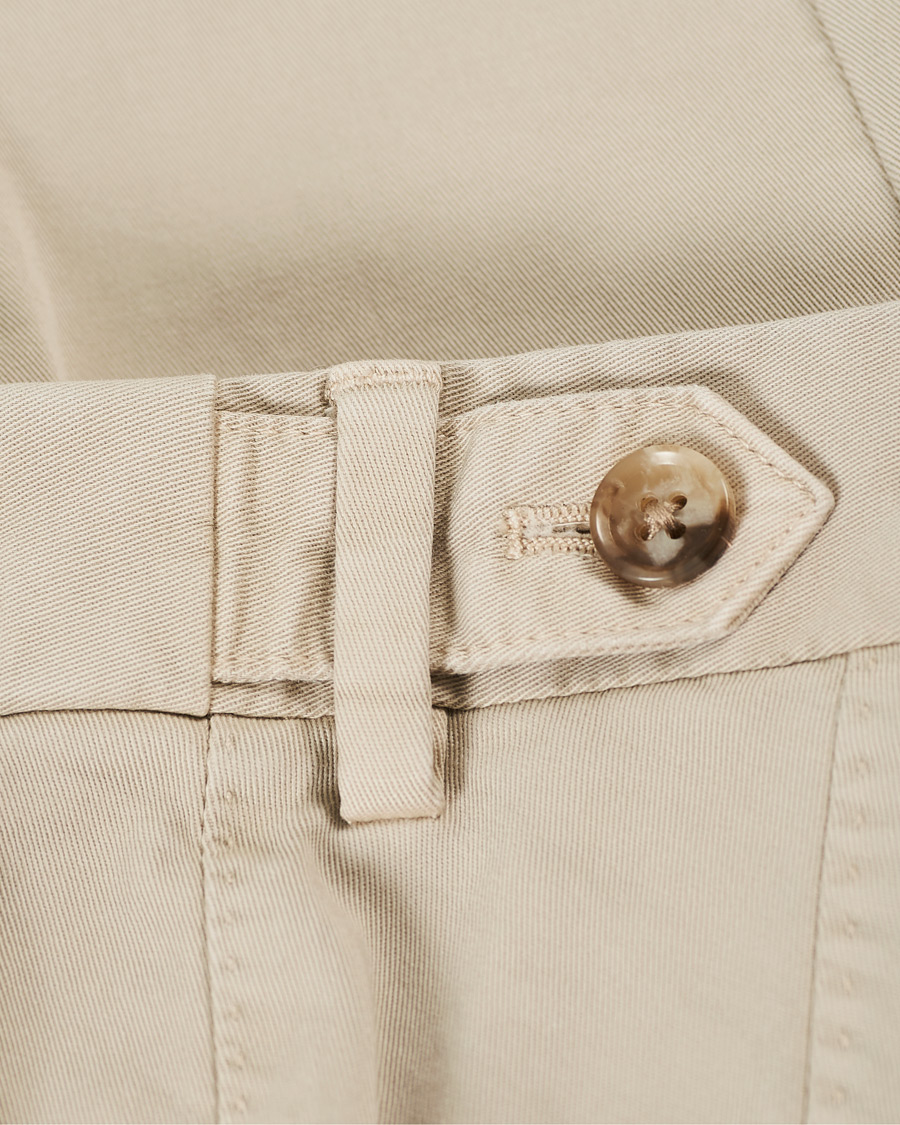 Heren | Broeken | Oscar Jacobson | Danwick Side Adjusters Chino Beige