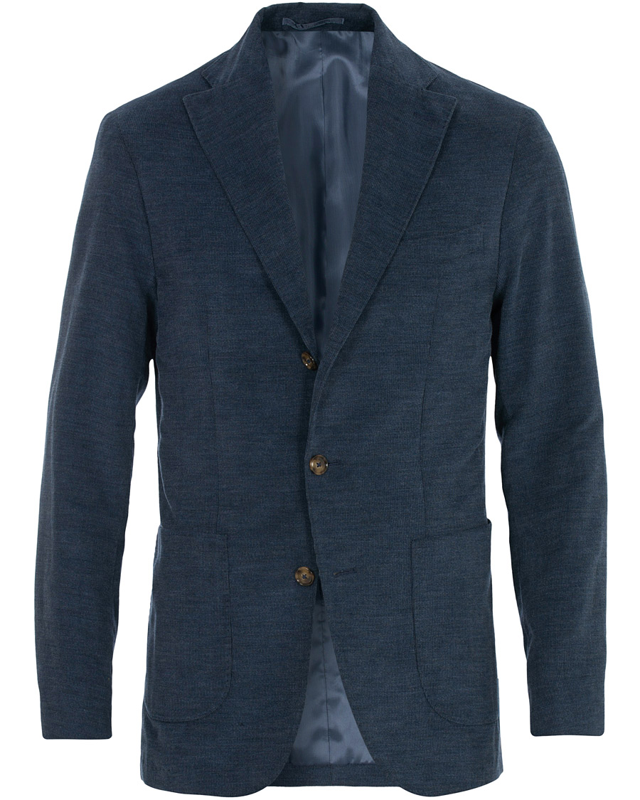 Heren | Blazers | Stenströms | Cotton Corduroy Blazer Navy