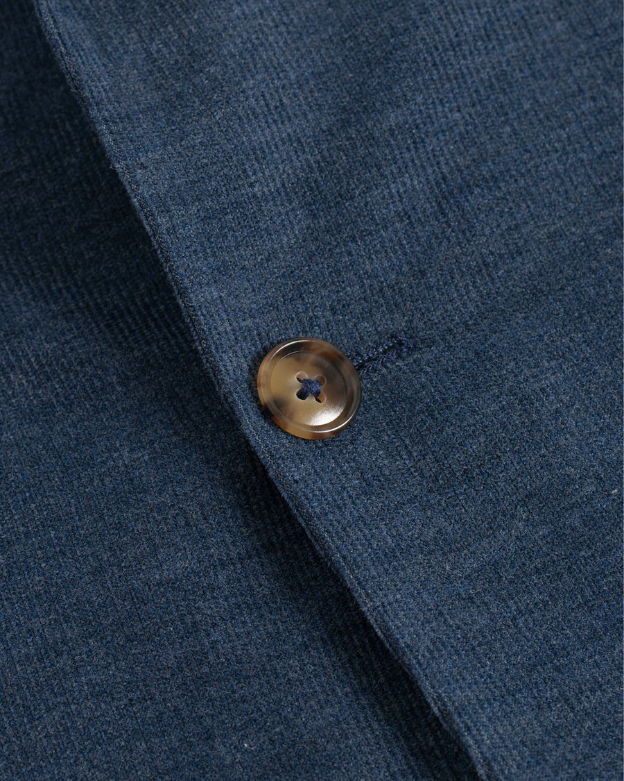 Heren | Blazers | Stenströms | Cotton Corduroy Blazer Navy