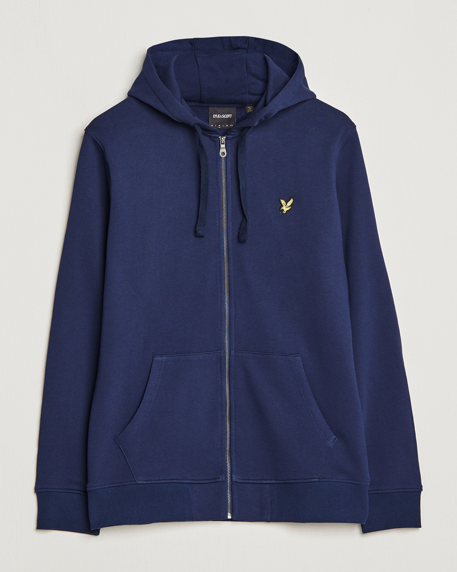 Lyle and scott online hoodie blauw